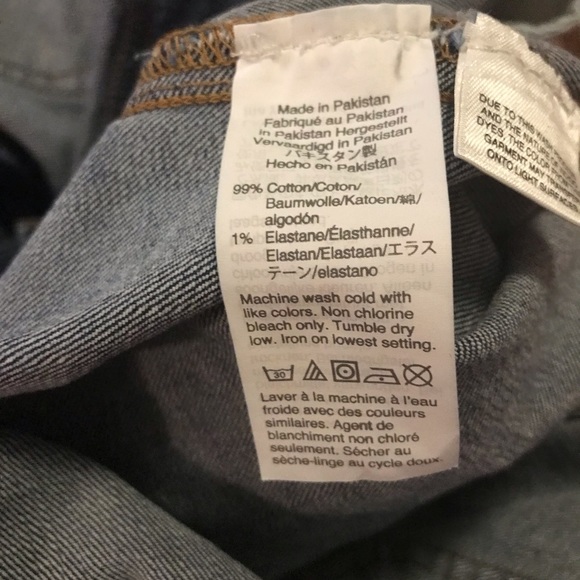 J. Crew Factory Classic Denim Overall, In All Day Stretch XXS. Straight leg - Picture 7 of 14